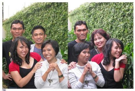 Narsis di gang masuk.