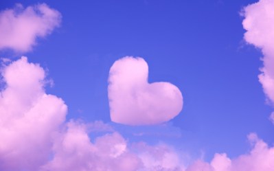 Cloud heart Love