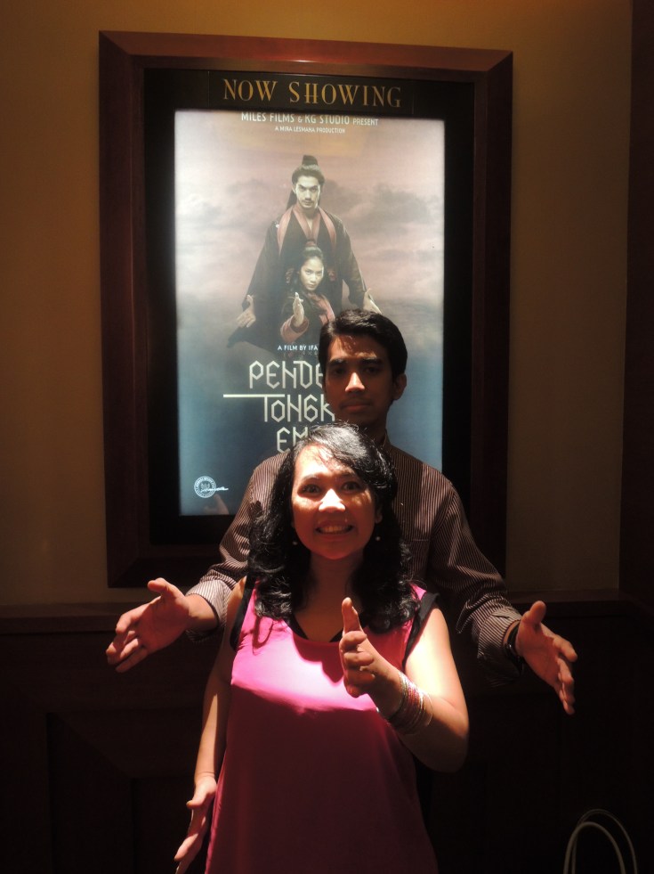 Ceritanya daku pengen jadi Tara Basro dan si Abang jadi Reza Rahadian. FAIL :mrgreen: hahaha