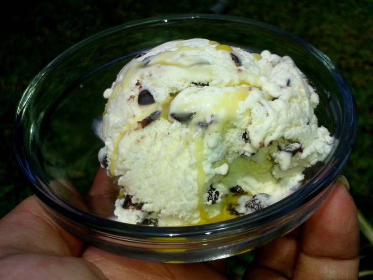 Ice Cream dengan Olive Oil