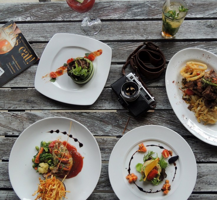 de Basilico Kitchen and Bar foods. Yum!